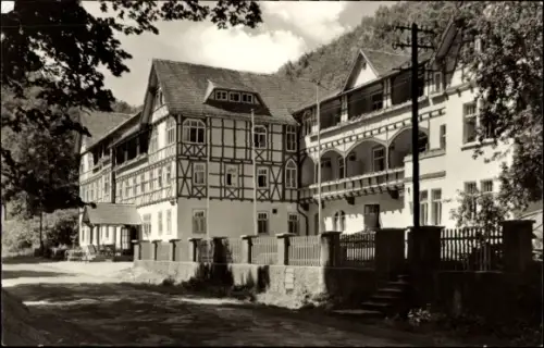 Ak Bad Blankenburg im Schwarzatal Thüringen,  FDGB-Erholungsheim "Albert Hähnel"