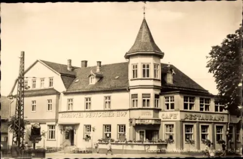 Ak Tabarz im Thüringer Wald, Hotel Deutscher Hof