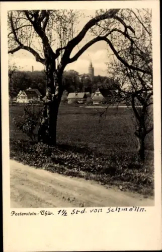 Ak Posterstein im Altenburger Land, Teilansicht
