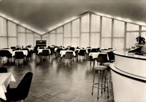 Ak Ostseebad Prora Binz auf Rügen,  Haus der Stahlwerker, VEB Rohrkombinat Riesa