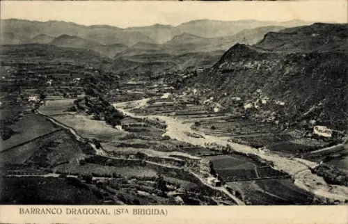 Ak Santa Brigida Gran Canaria Kanarische Inseln, Barranco Dragonal, Santa Brígida