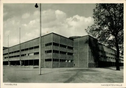 Ak Hamburg Mitte Rothenburgsort, Hanseatenhalle