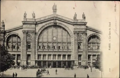 CPA Paris X, Gare du Nord