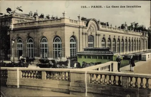 CPA Paris VII, Gare des Invalides
