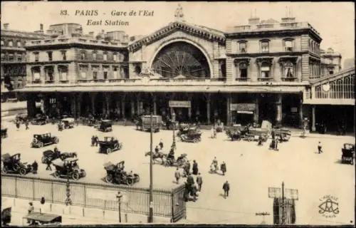 Ak Paris X, Gare de l'Est