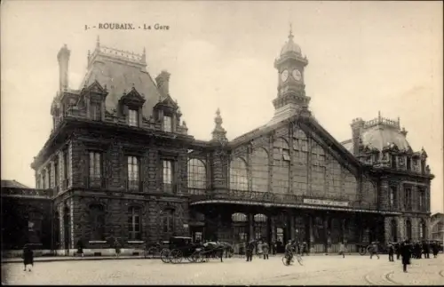 CPA Roubaix Nord, Gare