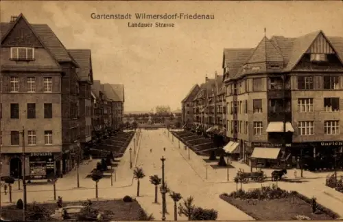 Ak Berlin Wilmersdorf, Landauer Straße