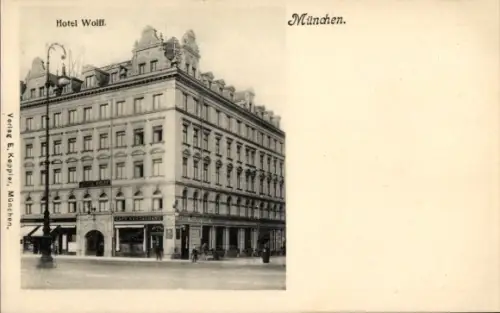 Ak München, Hotel Wolff am Hauptbahnhof