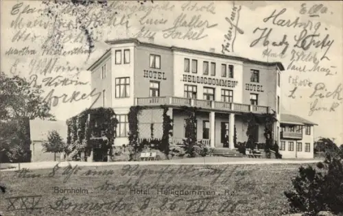 Ak Bornholm Dänemark, Hotel Helligdommen
