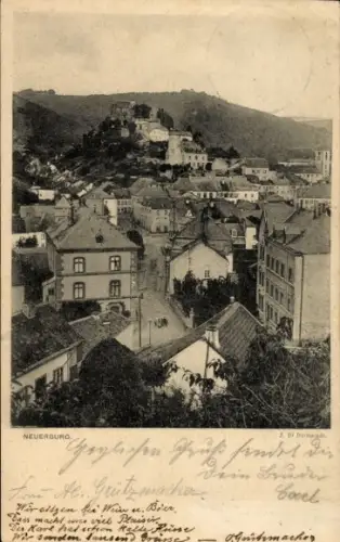 Ak Neuerburg in der Eifel, Gesamtansicht
