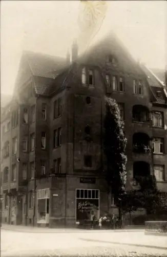 Foto Ak Hannover, Fleischerei Hildebrand