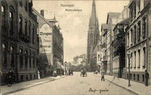 Ak Hannover, Meterstrasse