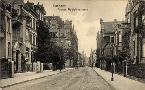 Ak Hannover in Niedersachsen, Große Aegidienstraße