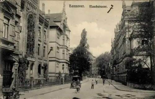 Ak Hannover, Maschstrasse
