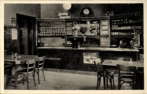 Ak Hannover, Blick in Keunecke's Restaurant, Stephansplatz 6