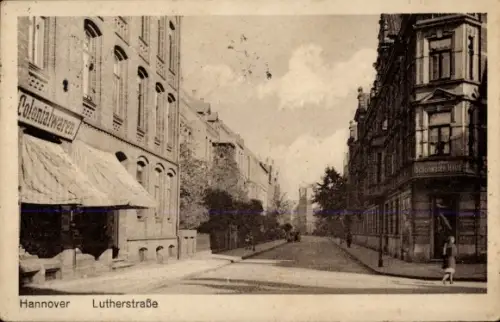 Ak Hannover, Lutherstraße, Kolonialwarengeschäft