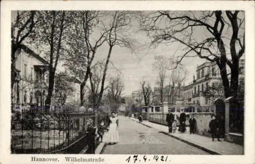 Ak Hannover, Wilhelmstraße