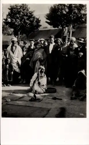 Ak Orientalische Volkstypen, Schlangenbeschwörer, Maghreb