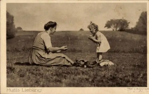 Ak Muttis Liebling, Deutscher Verein für Säuglingsfürsorge e.V.