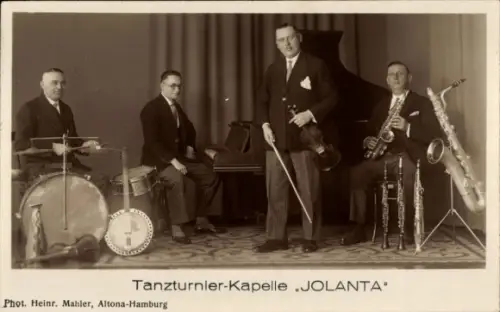 Ak Tanzturnier-Kapelle Jolanta, Musiker, Musikinstrumente