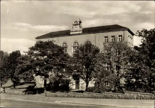 Ak Limbach Oberfrohna in Sachsen, Goetheschule