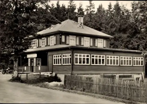 Ak Spechtsbrunn Sonneberg im Thüringer Wald, Berggasthaus Kalte Küche, Berggasthaus "Kalte Küche"