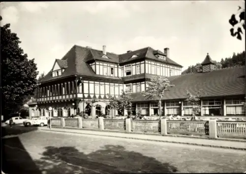 Ak Sitzendorf in Thüringen,  HO-Hotel "Zur Linde"