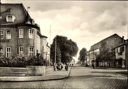 Ak Bad Langensalza in Thüringen,  Schwefelbad, Ernst-Thälmann-Heim
