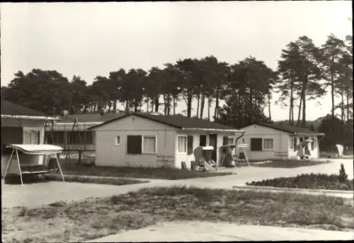Ak Bellin Ueckermünde in Vorpommern, Ueckermünde, Ortsteil Bellin, Feriensiedlung "Freies Cuba", 