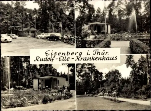 Ak Eisenberg in Thüringen,  Rudolf-Elle-Krankenhaus