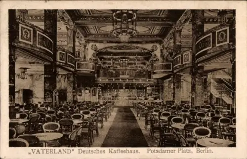 Ak Berlin Tiergarten, Potsdamer Platz, Haus Vaterland