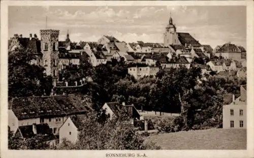 Ak Ronneburg in Thüringen, Totalansicht