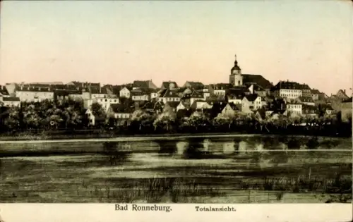 Ak Ronneburg in Thüringen, Totalansicht
