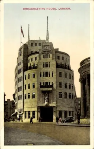 Ak London City, Broadcasting House, Street View