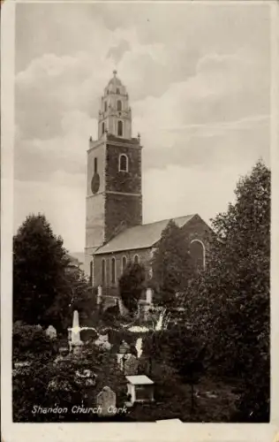 Ak Cork Irland, Shandon Church, Cork
