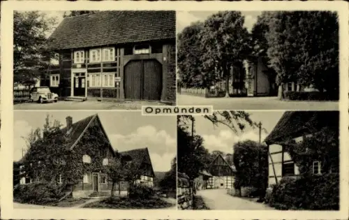 Ak Opmünden Bad Sassendorf in Westfalen,  Gasthaus F. Schulze