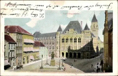 Litho Hansestadt Bremen, Gerichtsgebäude