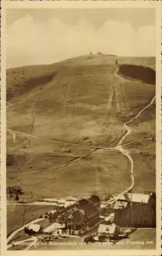Ak Feldberg im Schwarzwald,  1500 m ü. M., Bismarcksäule