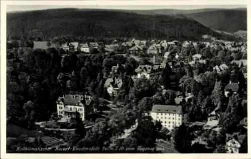 Ak Freudenstadt im Schwarzwald, Fliegeraufnahme
