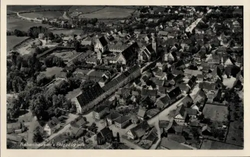 Ak Babenhausen Schwaben, Fliegeraufnahme