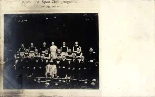 Foto Ak Hannover, Kraft und Sportclub Augustus