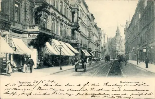 Ak Hannover, Nordmannstraße