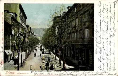 Ak Triest Trieste Friuli Venezia Giulia, Acquedotto