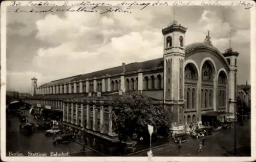 Ak Berlin Mitte, Stettiner Bahnhof