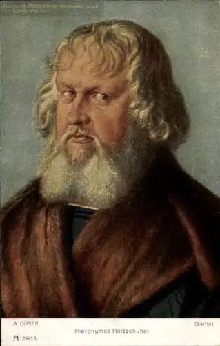 Künstler Ak Dürer, A., Hieronymus Holzschuher