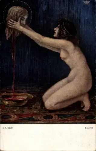 Künstler Ak Geiger, C. A., Salome