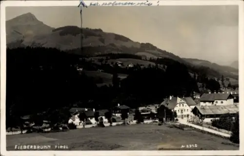 Ak Fieberbrunn in Tirol, Gesamtansicht