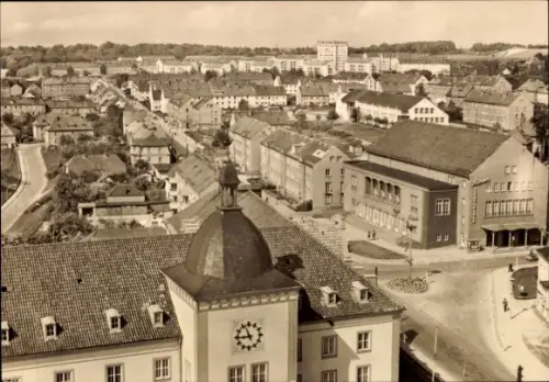 Ak Sassnitz auf der Insel Rügen, Teilansicht