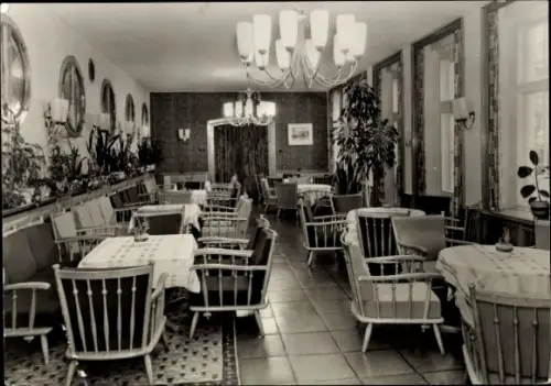 Ak Lauterbach Putbus auf der Insel Rügen, Erholungsheim Haus Goor, Klubraum, Putbus (Rügen) Ortst