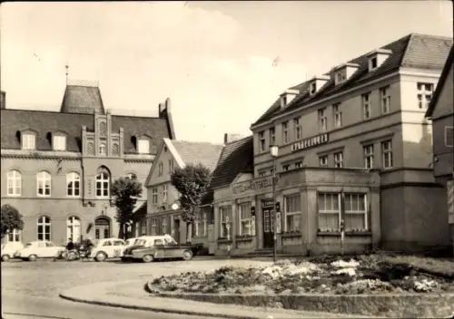 Ak Bergen auf der Insel Rügen, HO Hotel Ratskeller